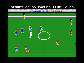 Konami's Soccer screenshot 7 for MSX